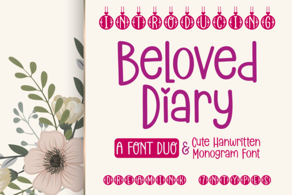 Beloved Diary: A Handwritten Font for Heartfelt Editorial Design