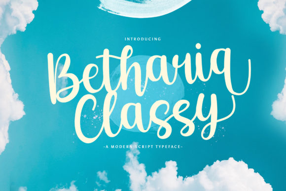 Betharia Classy: A Bold Script Font for Digital Design