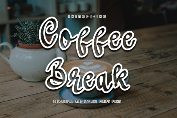 Coffee Break Font Review: A Bold Script for Creative Branding