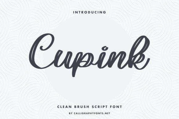 Cupink: A Stylish Typeface for Editorial Elegance