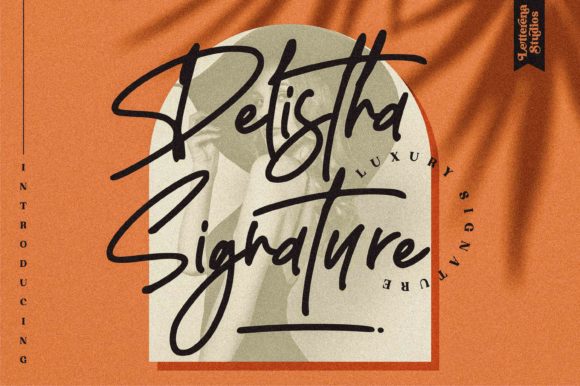 Delistha Signature: A Balanced Handwritten Font for Creative Branding
