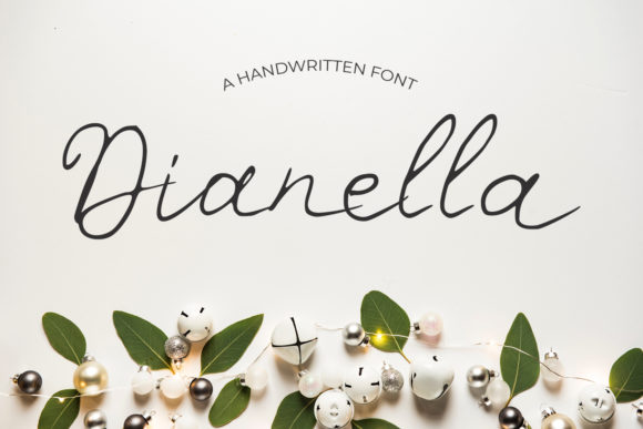 Dianella Font: A Handwritten Typeface for Modern Web Design