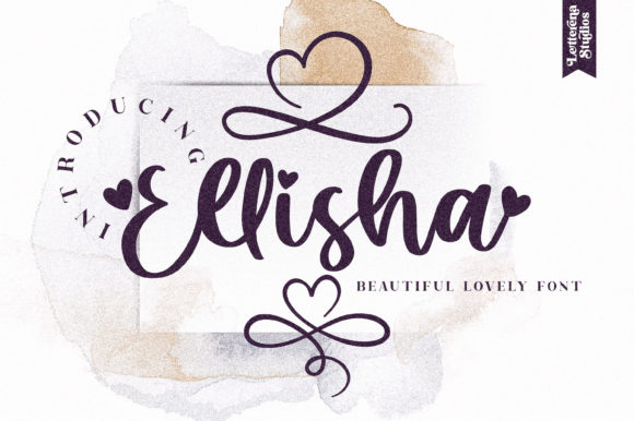 Ellisha Font: A Handwritten Typeface for Editorial Design