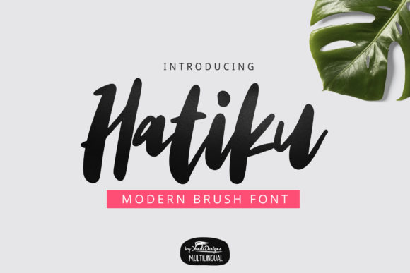 Enhancing Editorial Design with the Hatiku Handwritten Font