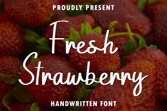Fresh Strawberry Font: A Delightful Typeface for Polished Branding