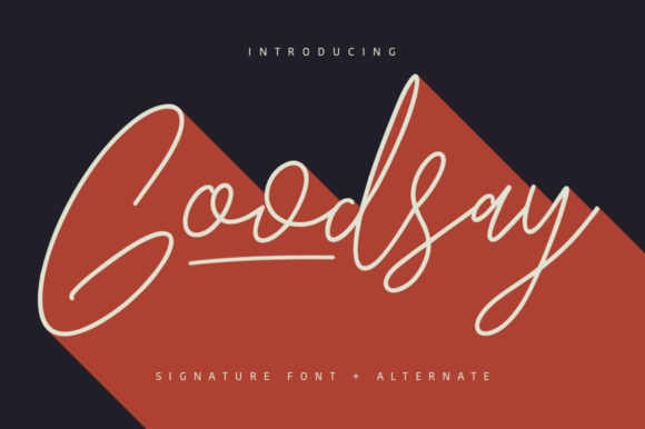 Goodsay: A Handwritten Font That Elevates Your Brand’s Visual Voice