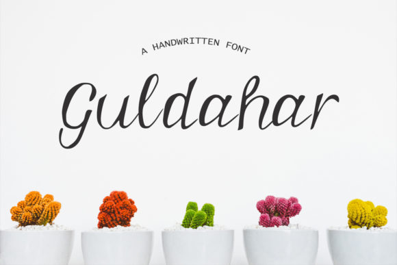 Guldahar Font: Elegance in Every Curve