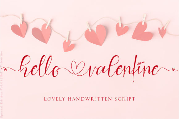 Hello Valentine Font: A Timeless Typeface for Your Creative Projects