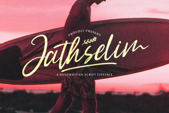Jathselim: A Handwritten Typeface That Elevates Editorial Design