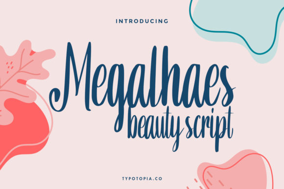 Megalhaes: A Stylish Script Font for Editorial Elegance