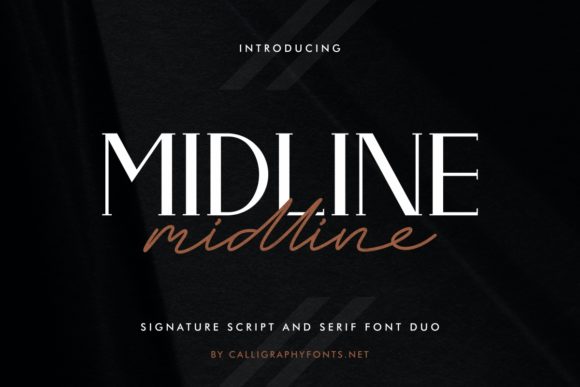 Midline Font: A Bold, Sweet Typeface for Memorable Marketing