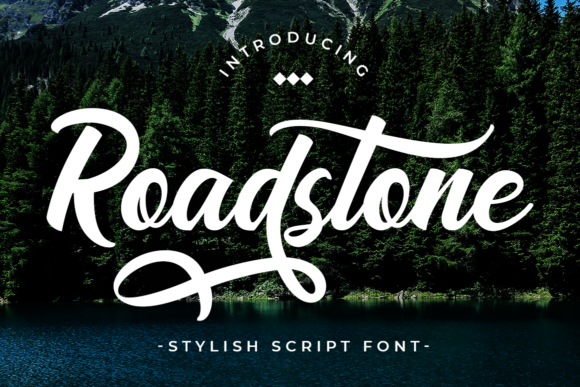 Road Stone: A Handwritten Typeface for Modern Web Design