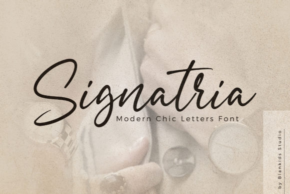 Signatria Font: A Handwritten Touch for Your Brand