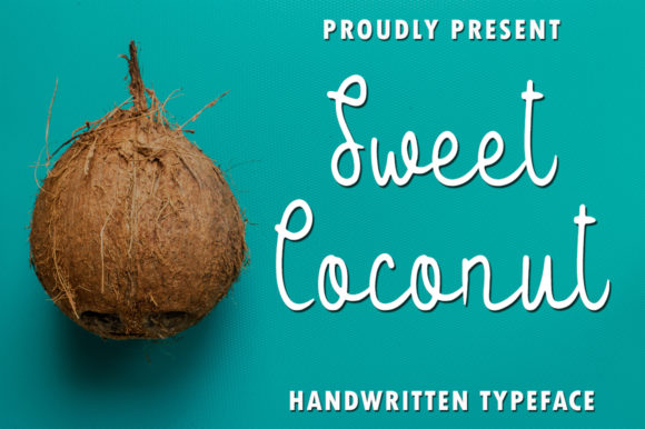 Sweet Coconut Font: A Delicate Script for Handmade Creations