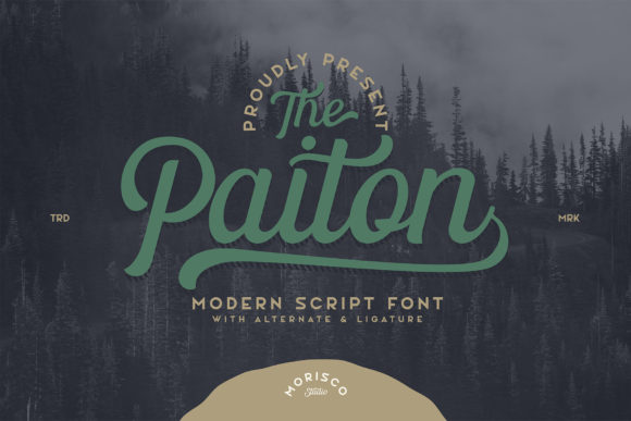The Paiton Font Review: A Romantic Script for Branding Projects