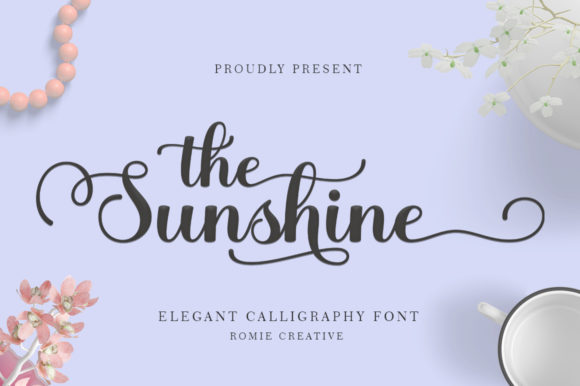 The Sunshine Font: A Handwritten Typeface That Brings Joy to Your Creations